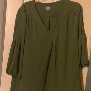 Long sleeve blouse size large